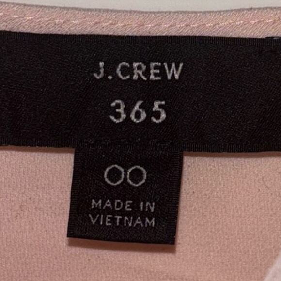 J. Crew V-neck camisole spaghetti strap tank Women's size XXS | 00 in pale pink - Picture 4 of 16